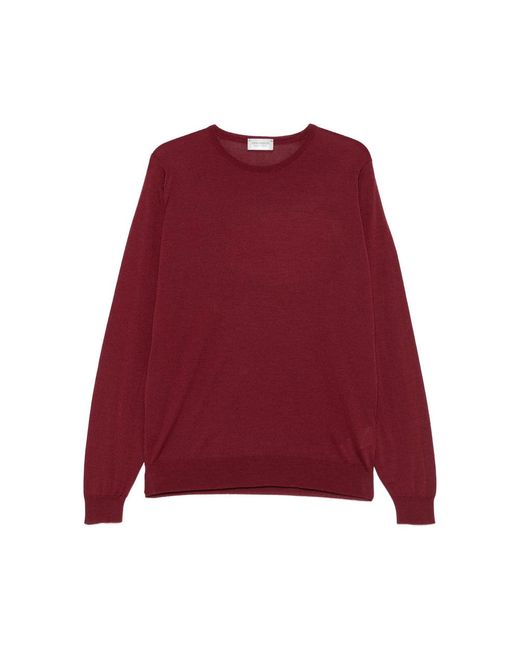 John Smedley Red Sweaters for men