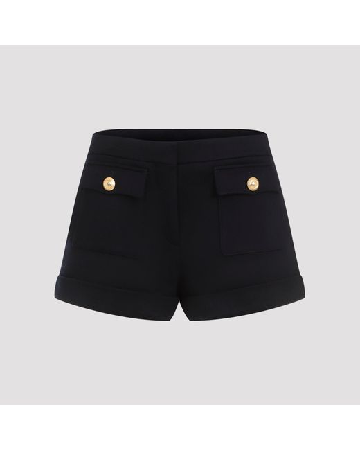 Tom Ford Black Virgin Wool Bermudas Shorts