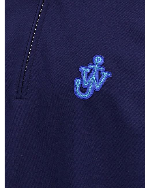 J.W. Anderson Blue Anchor Sweatshirt for men