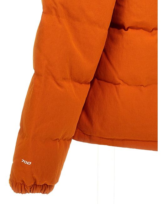 The North Face Orange Nuptse Ripstop 1992 Casual Jackets, Parka for men