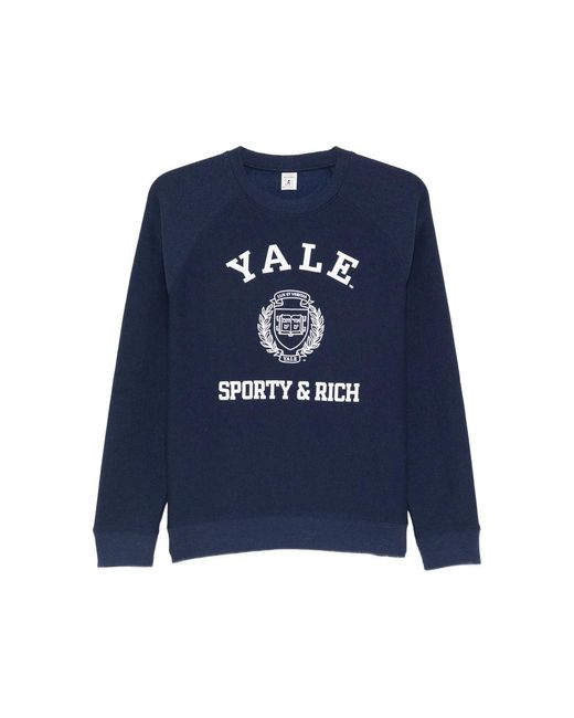 Sporty & Rich Sweaters Blue