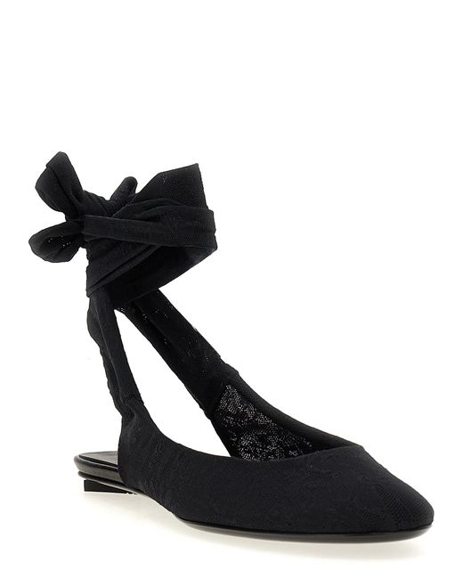 Ballerine Cloe di The Attico in Black