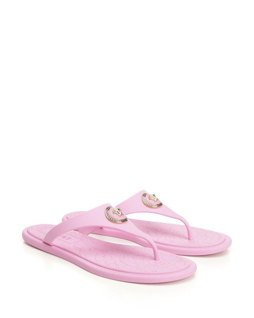Versace Pink Alia Sandals Rose