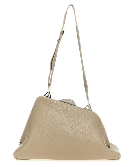 The Attico Natural 'Day Off' Shoulder Bag