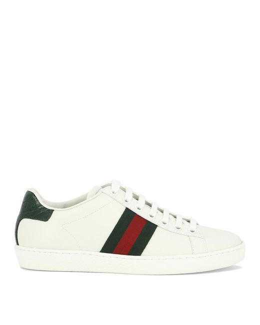 Sneaker "asso" di Gucci in White