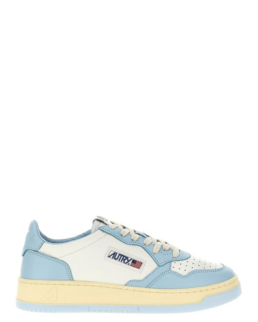 Autry Blue 'Medalist' Sneakers