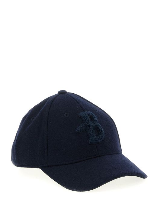 Terry Logo Cap Cappelli Blu-Uomo di Ballantyne in Blue da Uomo