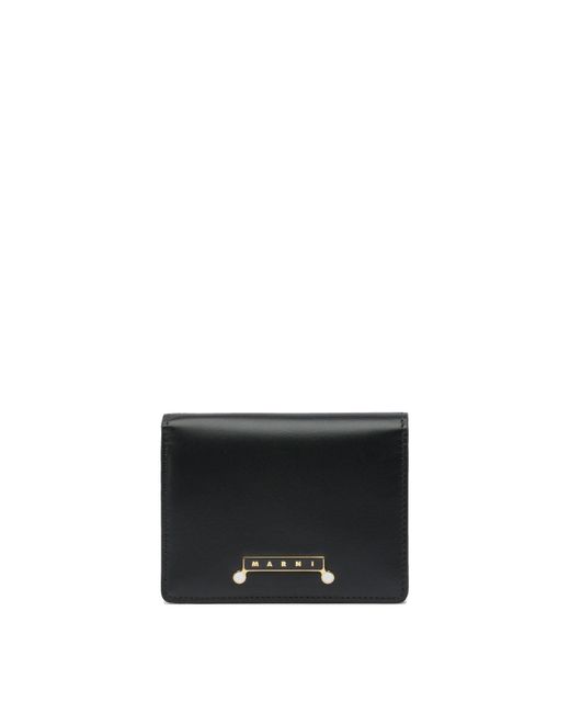 Marni Black "Envelope" Wallet