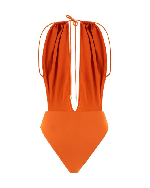 Costume da Bagno di Saint Laurent in Orange