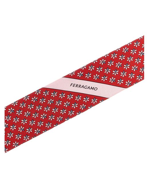 Api Cravatte Rosso di Ferragamo in Red da Uomo