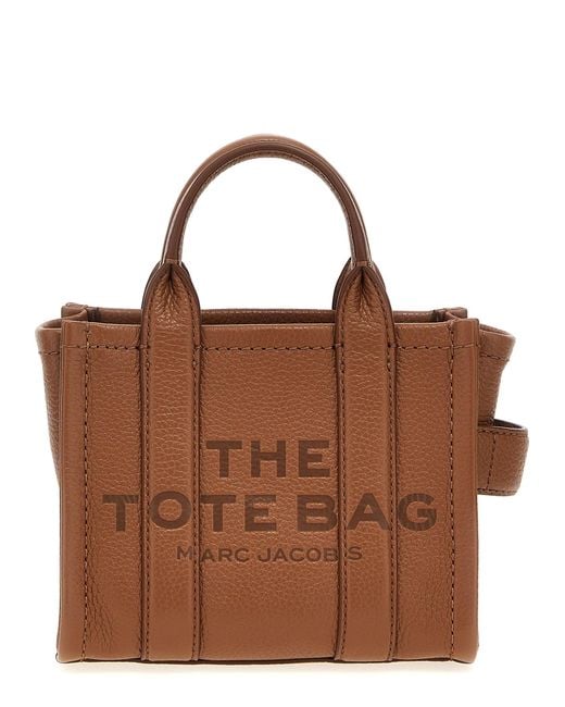 The Leather Crossbody Tote Borse A Tracolla Marrone-Donna di Marc Jacobs in Brown