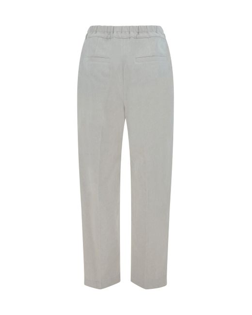 Pantaloni di Brunello Cucinelli in Gray