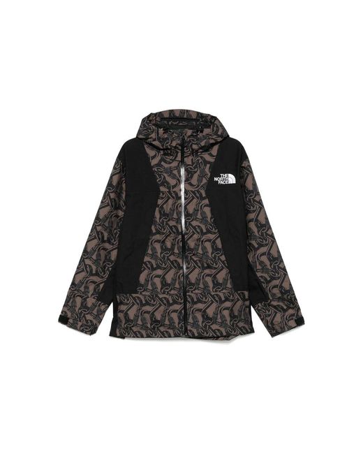 The North Face Brown Black Jackets for men