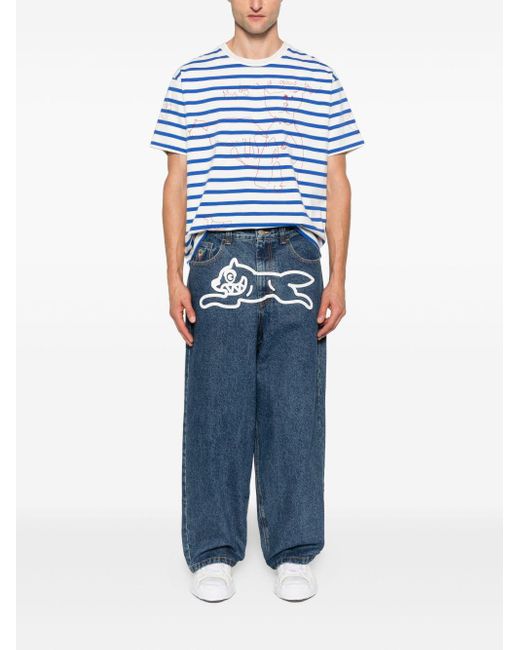 ICECREAM Blue Running Dog Denim Jeans for men