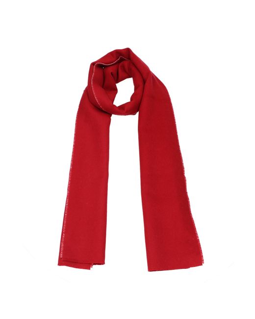 Balenciaga Scarves Wool Red | Lyst