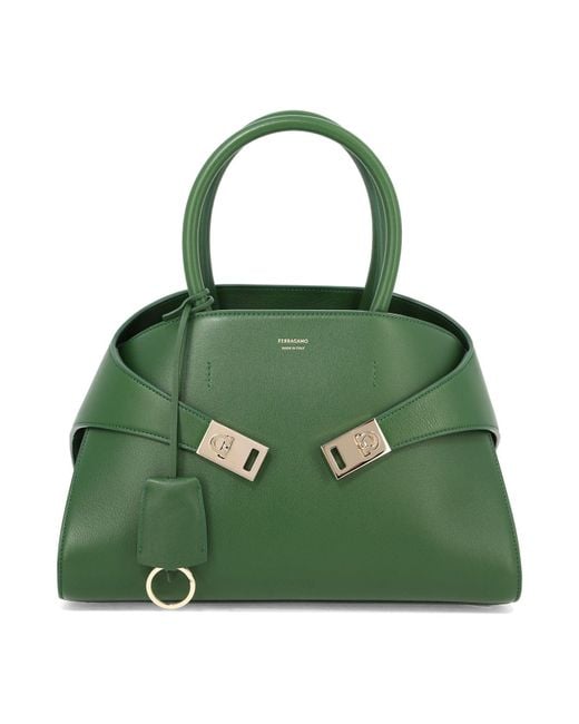 Borsetta "abbraccio" di di Ferragamo in Green