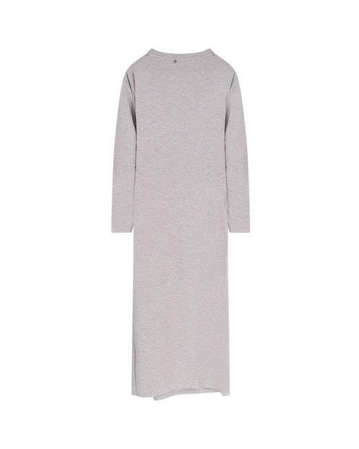 Boss Gray Dresses Open White