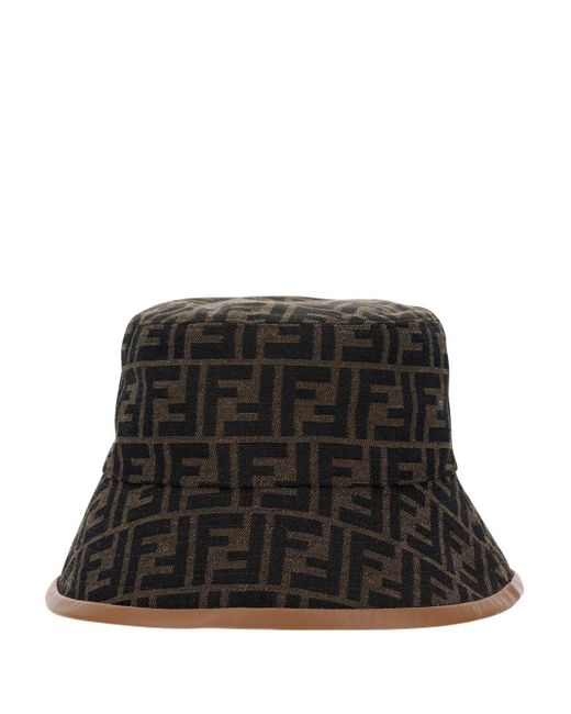 Fendi Black Hats E Hairbands for men