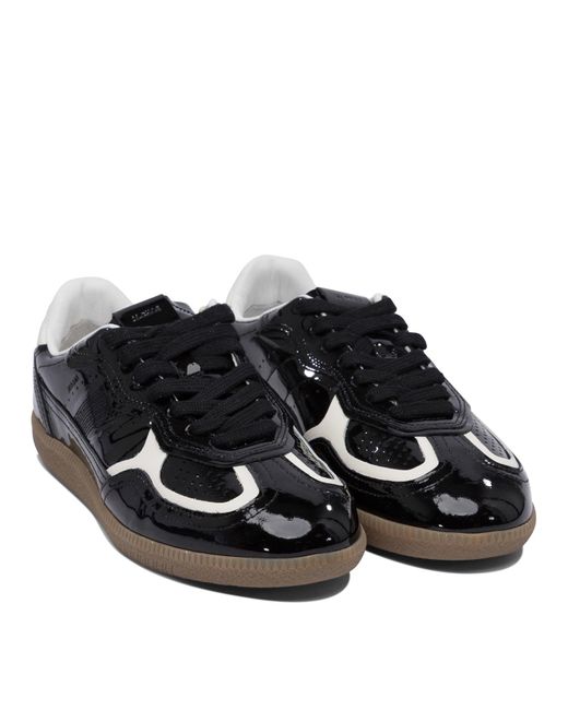 Alohas Black Sneakers & Slip-On