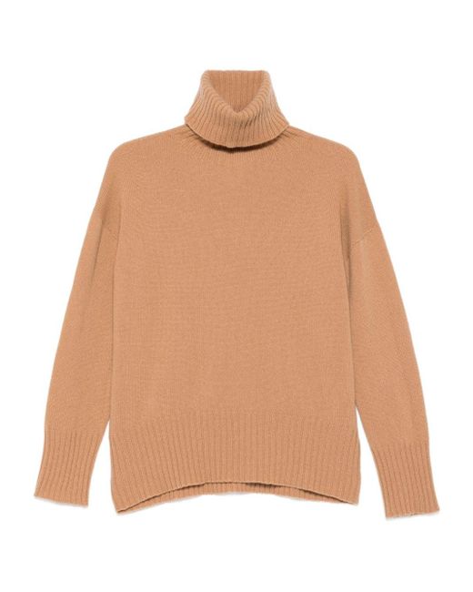 Alysi Natural Sweaters Camel