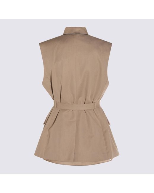 Jackets Chari-Donna di Brunello Cucinelli in Natural