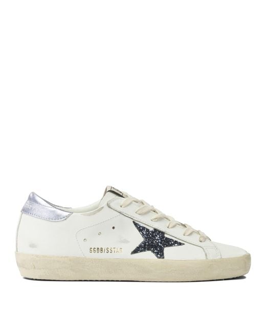 Super-Star Sneakers & Slip-On Bianco-Donna di Golden Goose Deluxe Brand in White