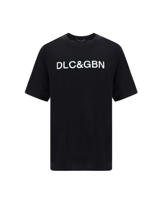 T-Shirt di Dolce & Gabbana in Black da Uomo