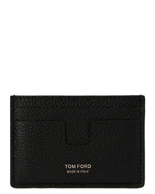 PORTA TESSERE di Tom Ford in Black da Uomo