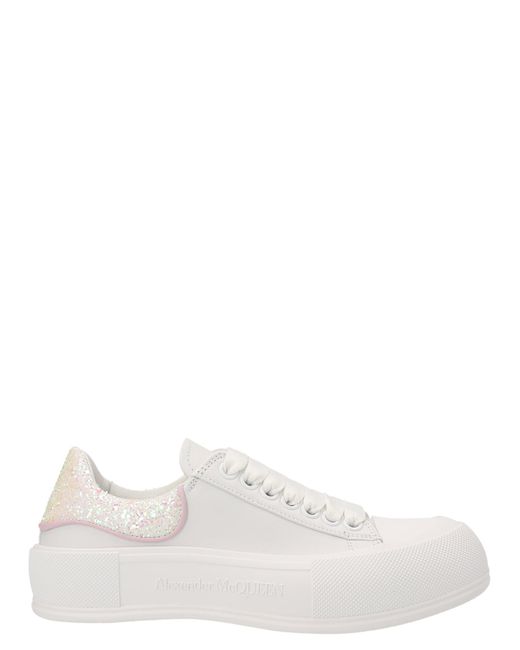 'Joey' Sneakers Bianco di Alexander McQueen in White