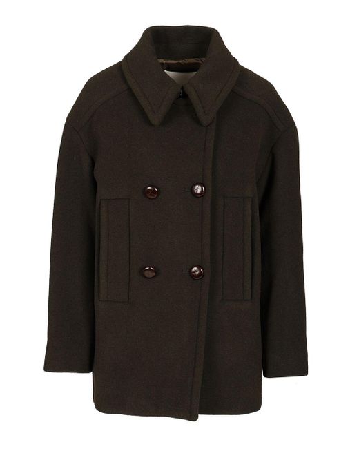 Isabel Marant Black Fiby Coats