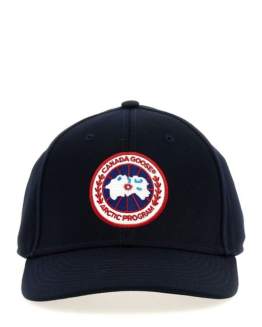 Canada Goose Blue Cg Arctic Hats for men
