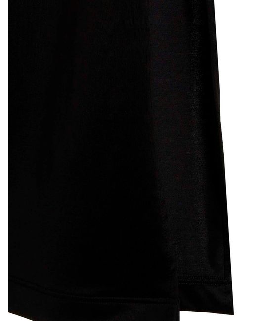 Versace Black 'Swim Robe' Dress