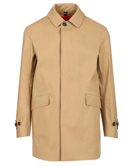 Sealup Natural Heat-Sealed Raincoat Coats for men