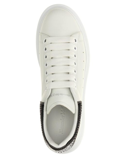 Larry Sneakers Bianco/Nero di Alexander McQueen in White