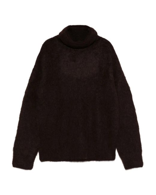 Maglione A Collo Alto-Donna di Uma Wang in Black
