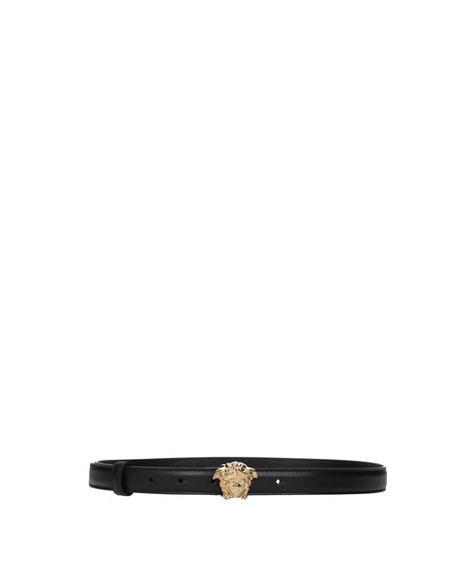 Versace White Thin Belts Leather