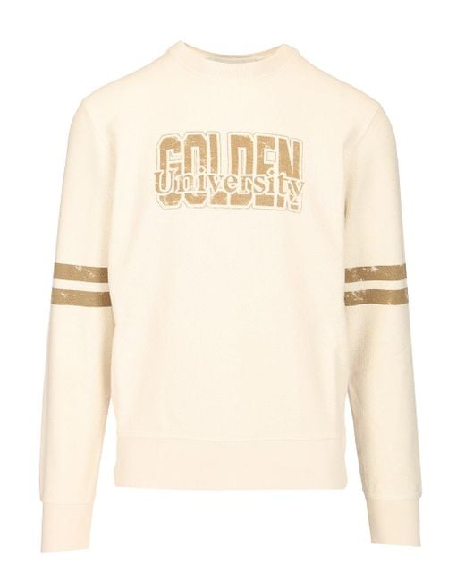 Golden Goose Deluxe Brand Natural Cotton Sweatshirt for men