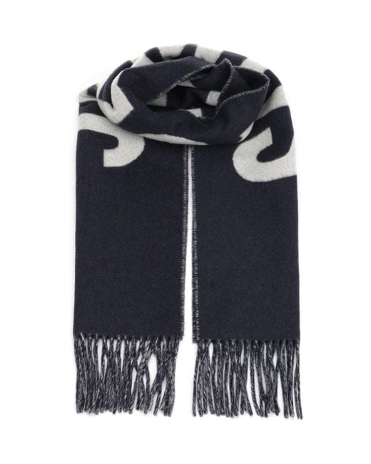 Jacquemus Blue Scarf Scarves And Foulards