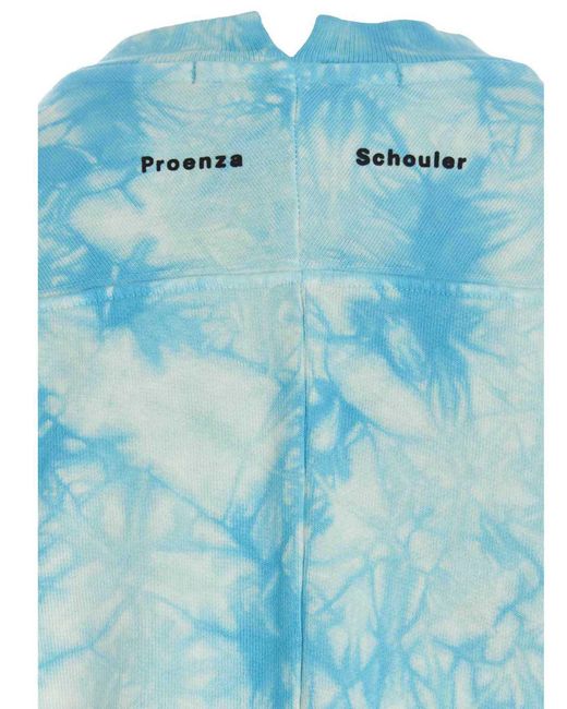 Proenza Schouler Blue 'crystal' Sweatshirt