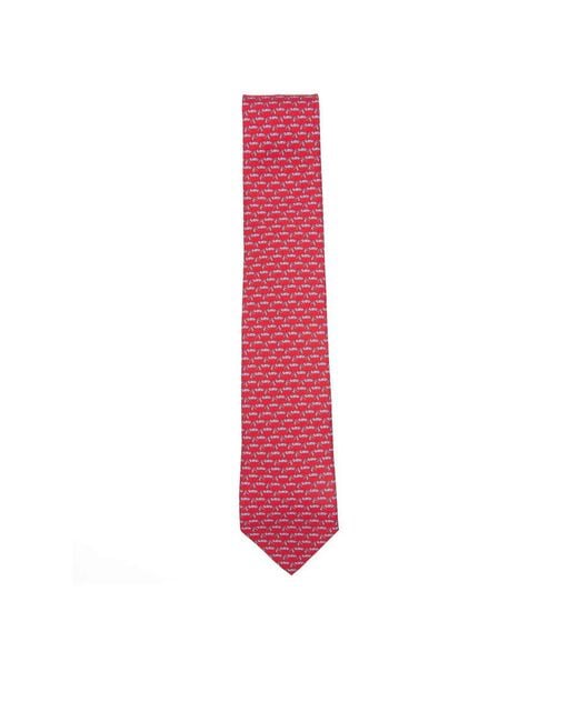 Ferragamo Pink Ties for men