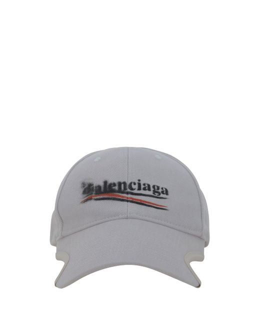 Balenciaga Gray Hats E Hairbands for men