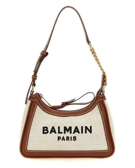 Balmain Metallic B-Army Shoulder Bags