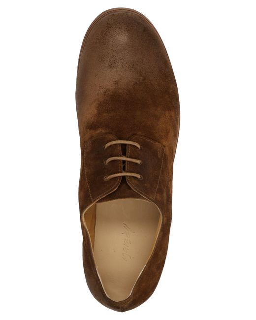 Marsèll Brown Zucca Media Flat Shoes for men