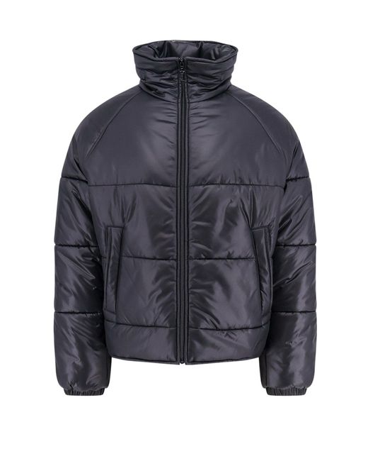 Saint Laurent Blue Cassandre Padded And Quilted Nylon Jacket for men