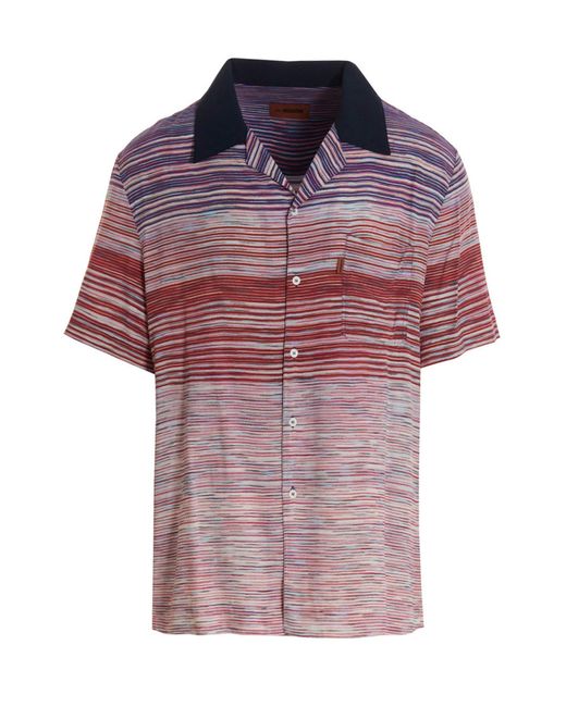 Missoni Multicolor Striped Shirt Shirt, Blouse