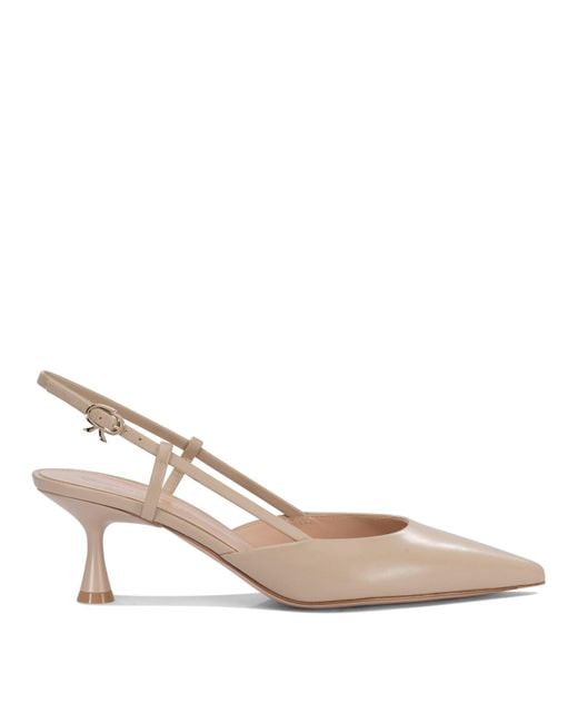 Gianvito Rossi Natural Heeled Shoes
