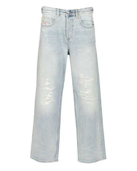 DIESEL Blue 2001 D-Macro 0Dbeb Jeans for men