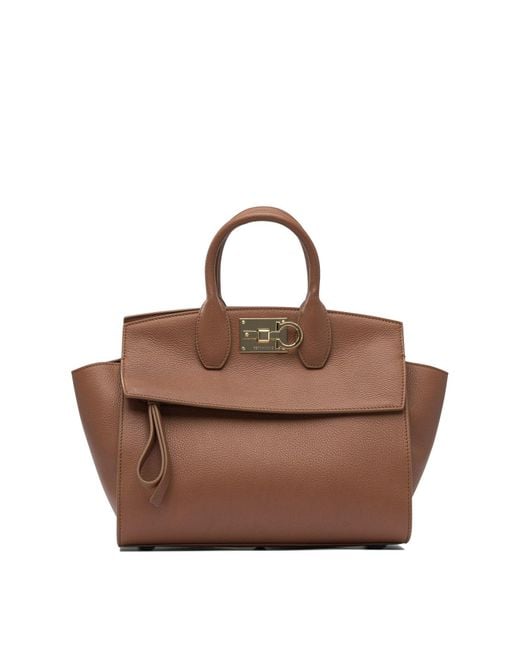 Handbags Marrone-Donna di Ferragamo in Brown
