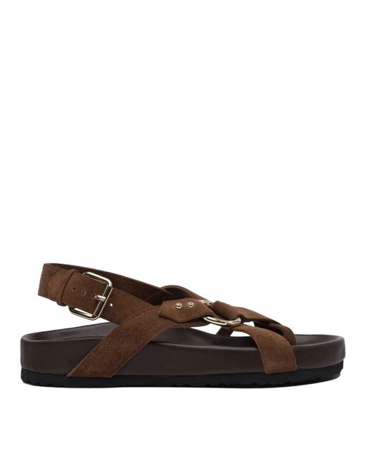 Soeur Brown Sandals