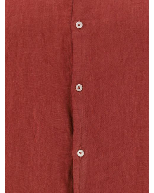 Camicia di Brooksfield in Red da Uomo